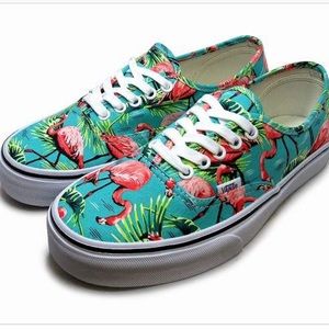 Vans flamingo print